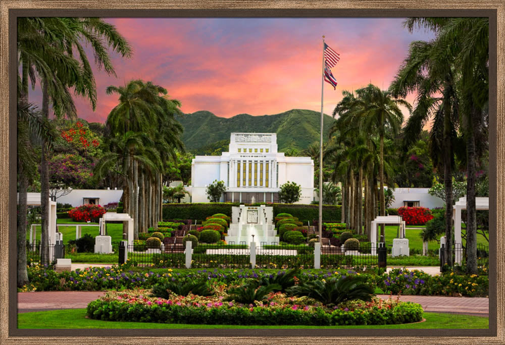 Laie Temple - Blossoming Spring