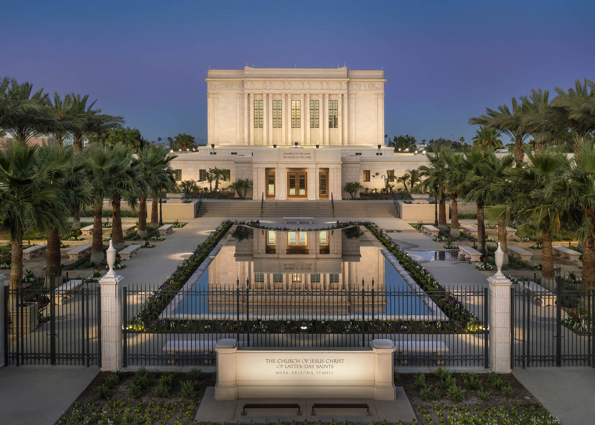 Mesa Temple - Reflection of Hope by Robert A Boyd