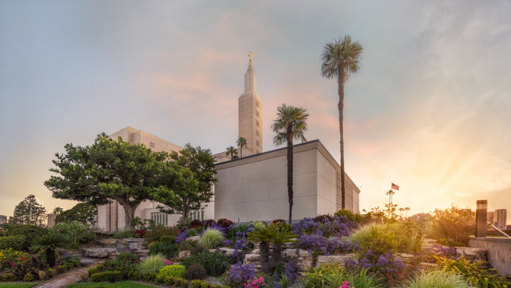 The Los Angeles Temple.