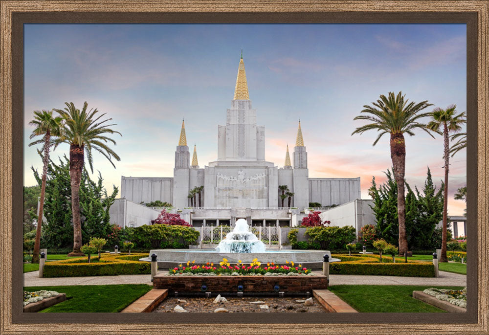 Oakland Temple - Fountains