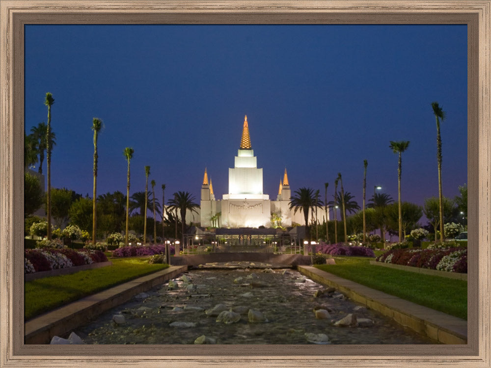 Oakland Temple - Night Stream