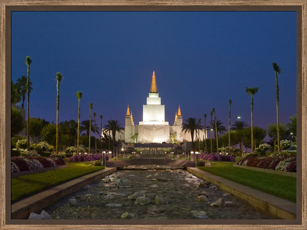 Oakland Temple - Night Stream