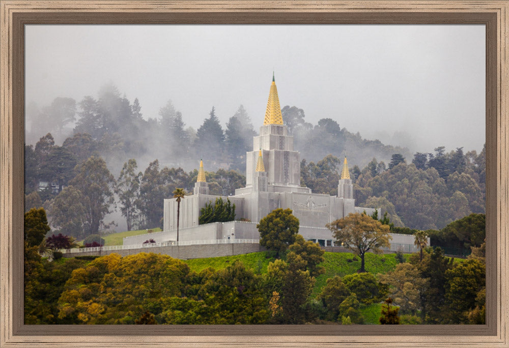 Oakland Temple - Fog