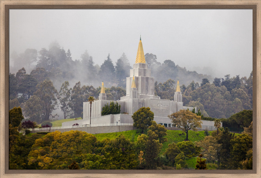 Oakland Temple - Fog