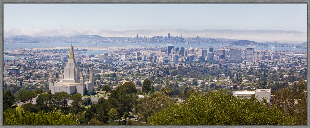 Oakland Temple - City Scape Panoramic