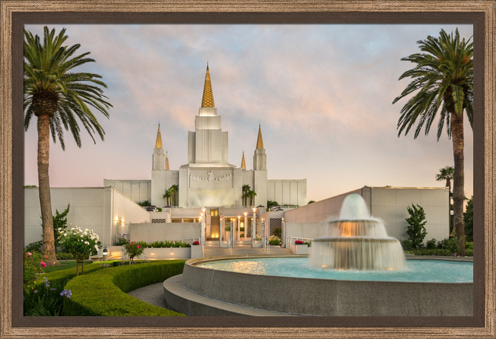 Oakland Temple - Fountain of Living Waters