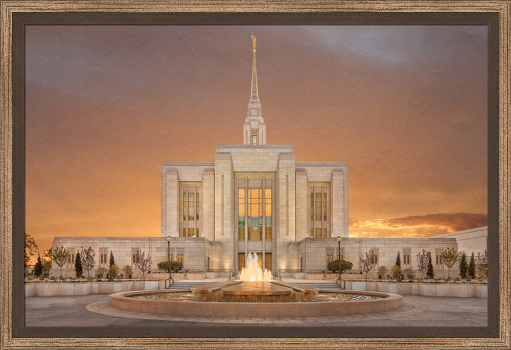 Ogden Temple - Sunset