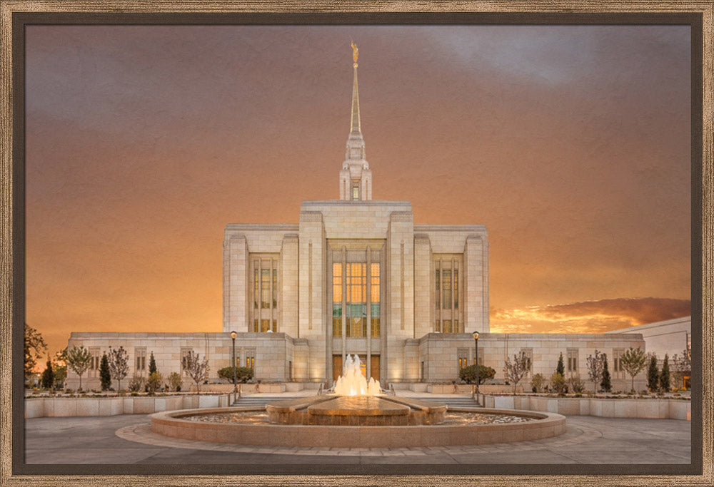 Ogden Temple - Sunset