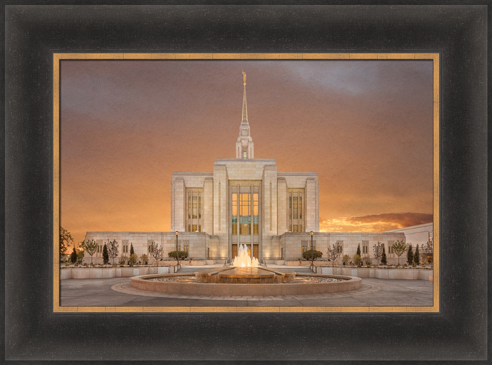Ogden Temple - Sunset