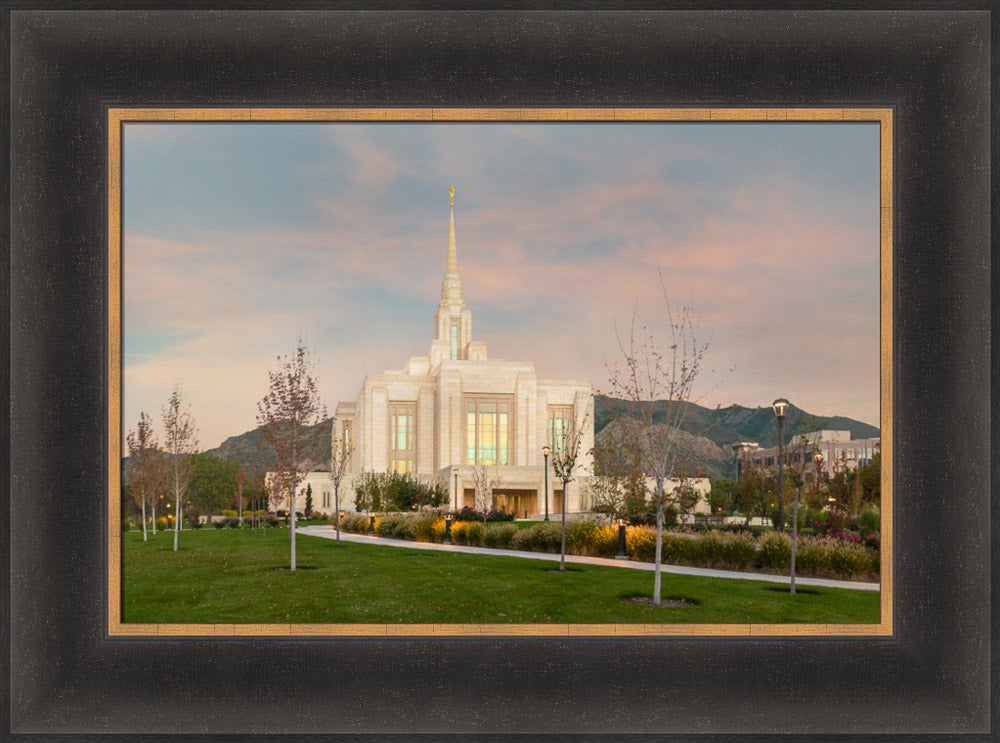 Ogden Temple - Evening Path
