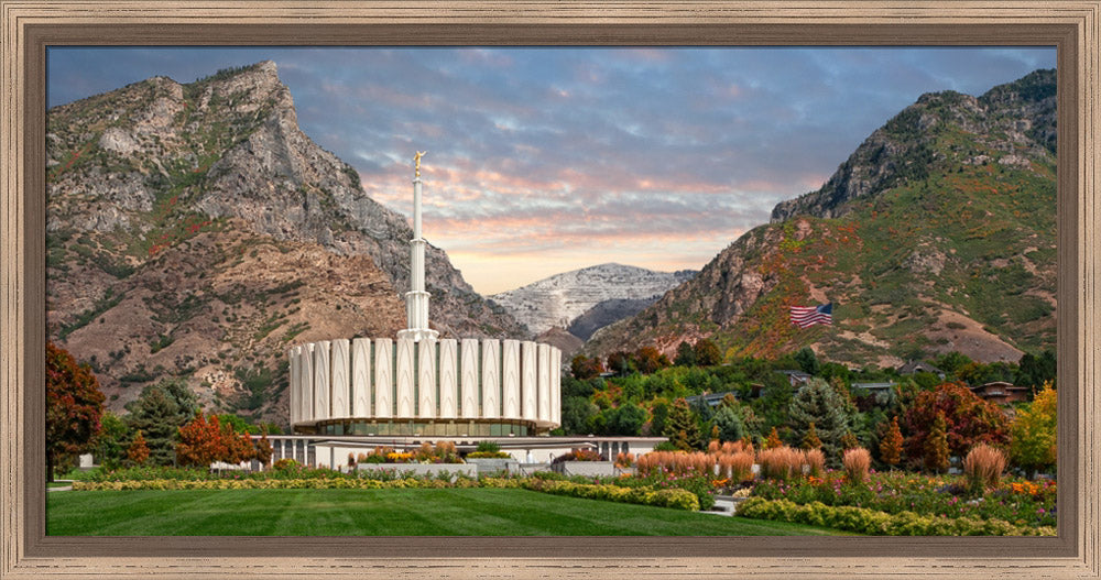Provo Temple - Late Summer