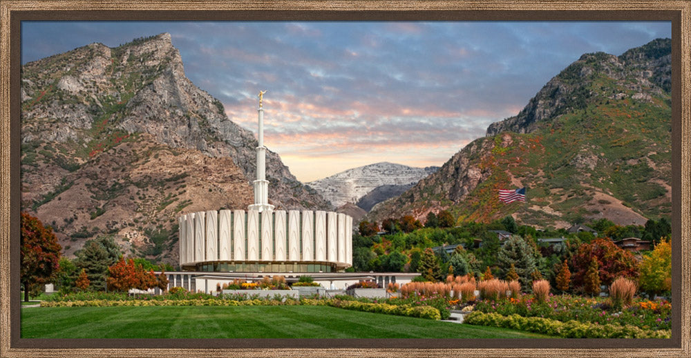 Provo Temple - Late Summer