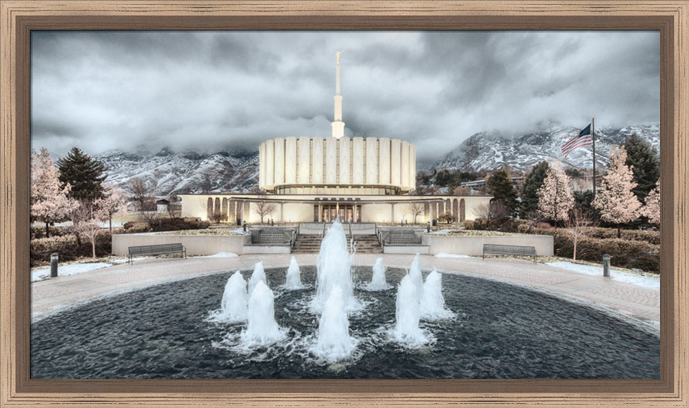 Provo Temple - Chrome Series