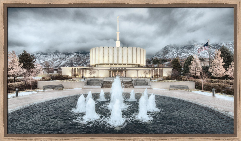Provo Temple - Chrome Series