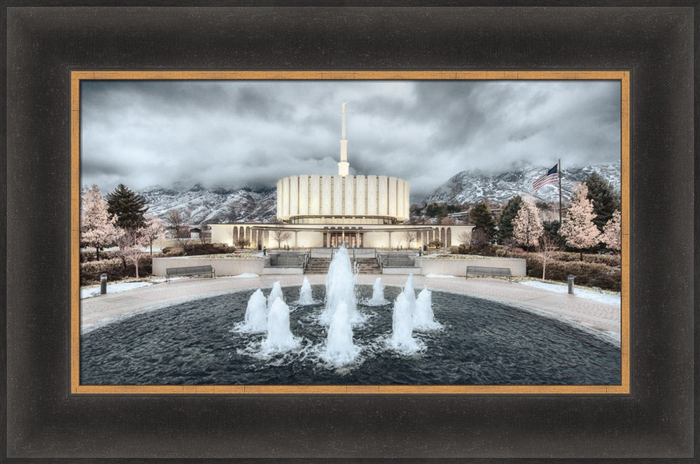 Provo Temple - Chrome Series