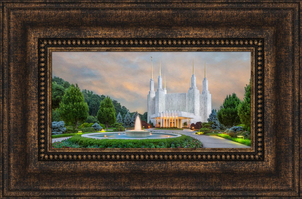 Washington DC Temple - Fountains