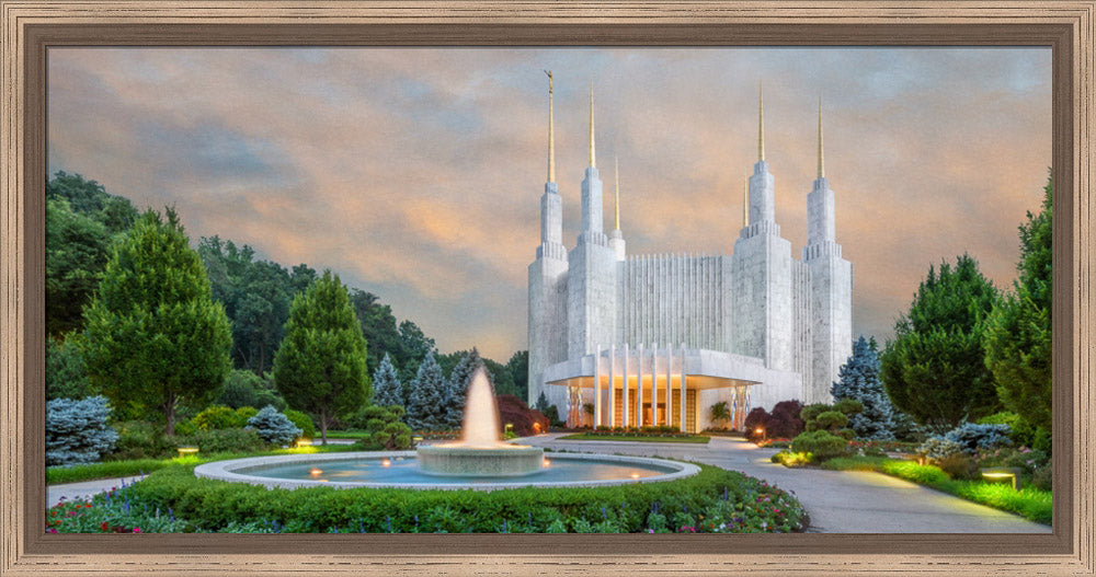 Washington DC Temple - Fountains