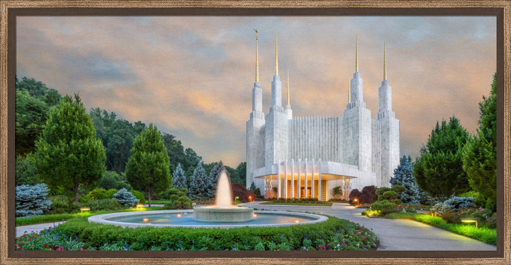 Washington DC Temple - Fountains