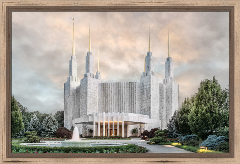 Washington DC Temple - Chrome Series