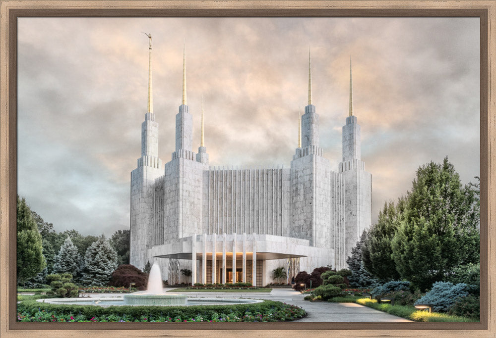 Washington DC Temple - Chrome Series