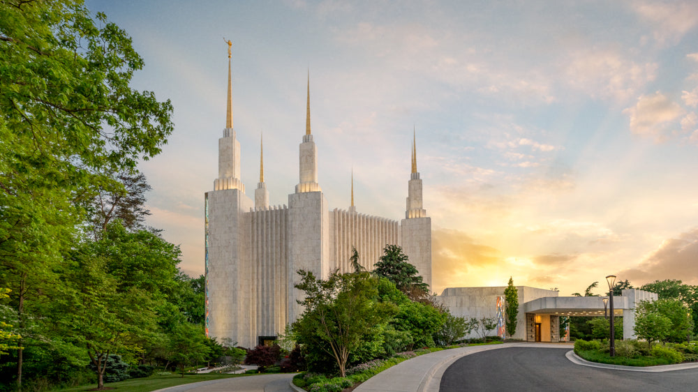The Washington DC Temple.