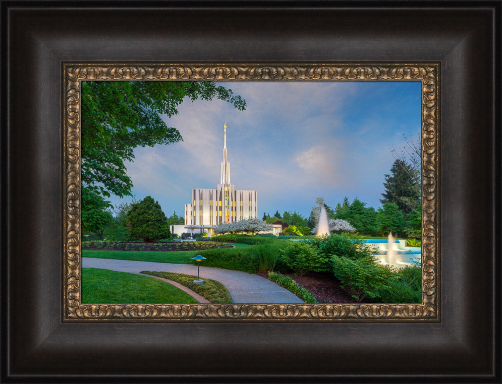 Seattle Temple - Fountains
