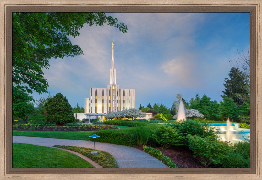 Seattle Temple - Fountains