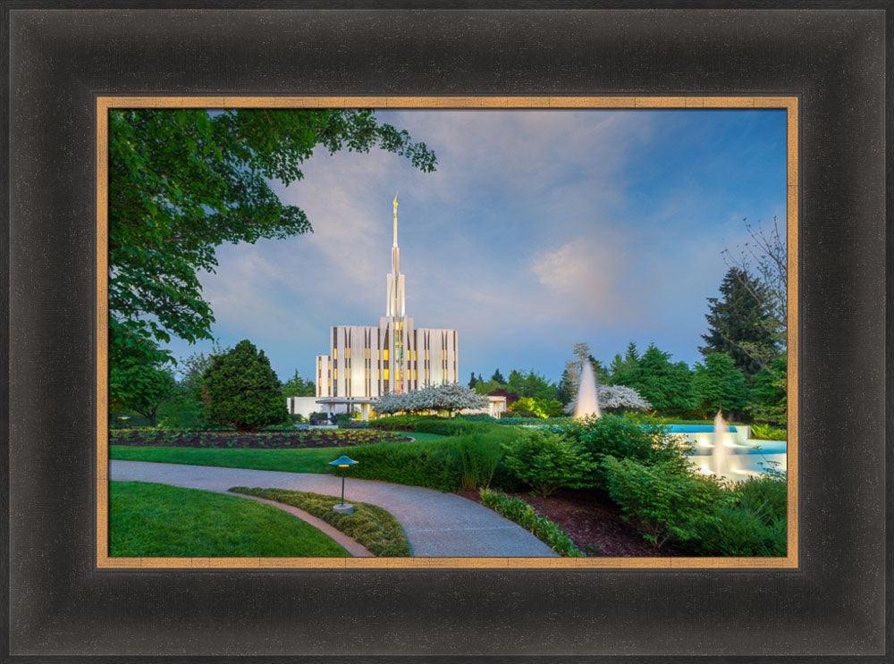 Seattle Temple - Fountains