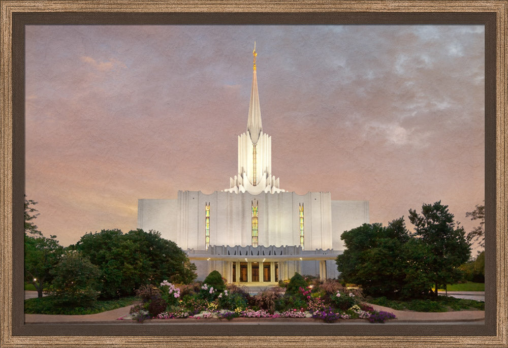 Jordan River Temple - Evening