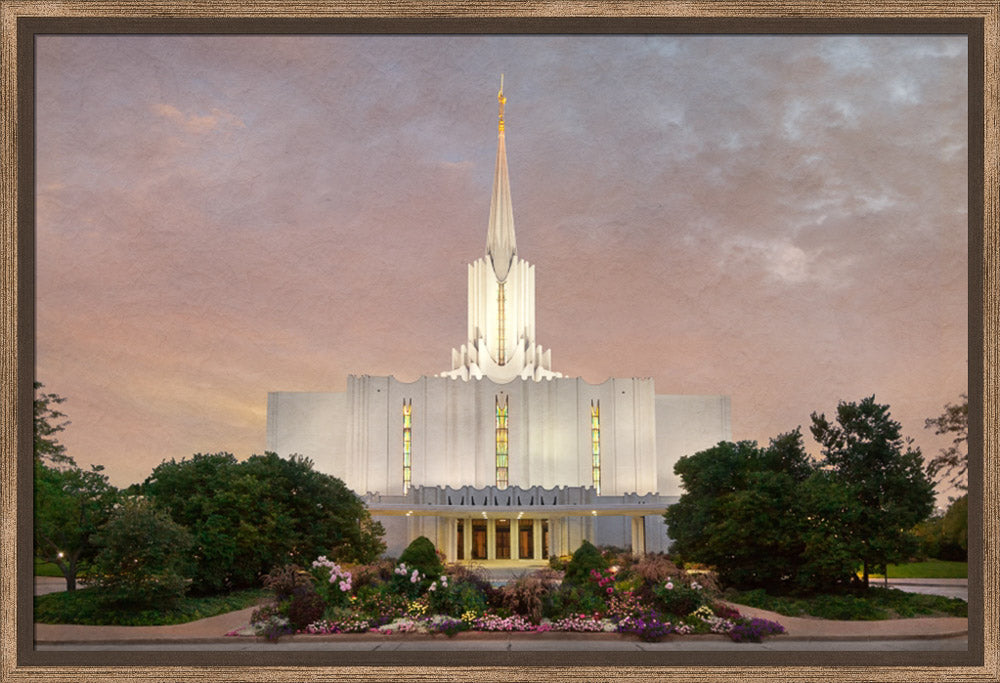 Jordan River Temple - Evening