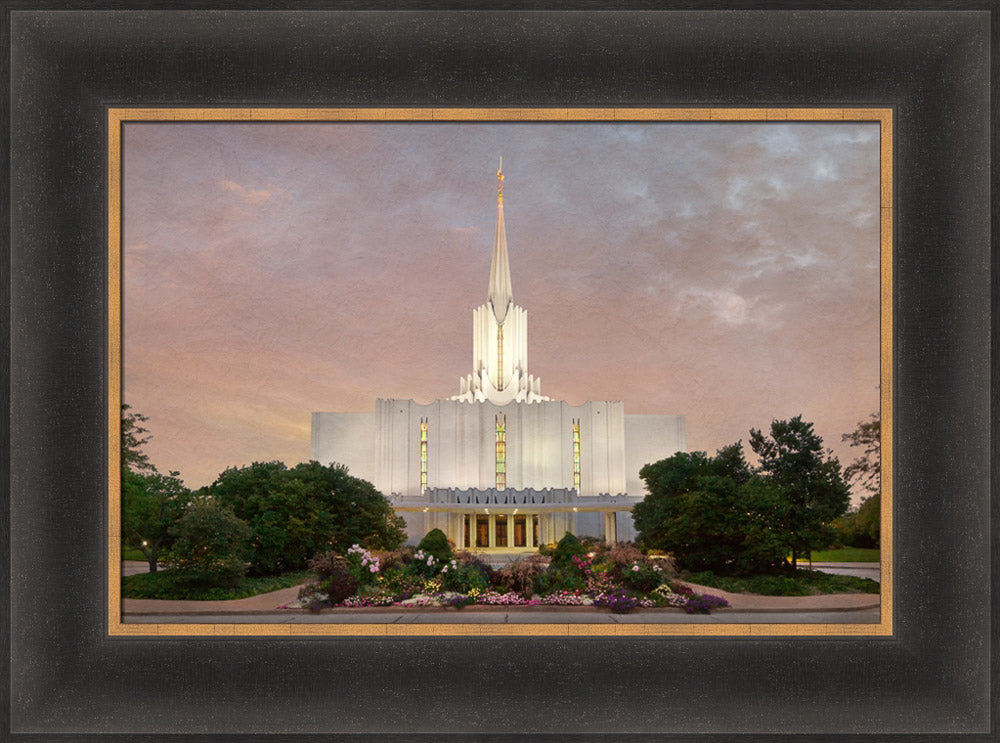 Jordan River Temple - Evening