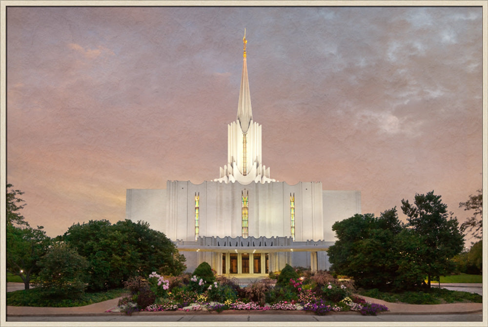 Jordan River Temple - Evening