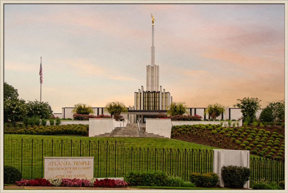 Atlanta Temple - Summer Morning