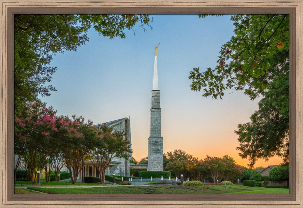 Dallas Temple - Sunrise