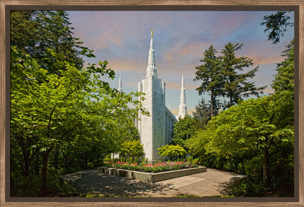 Portland Temple - Springtime