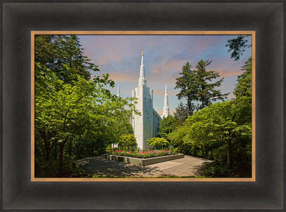 Portland Temple - Springtime