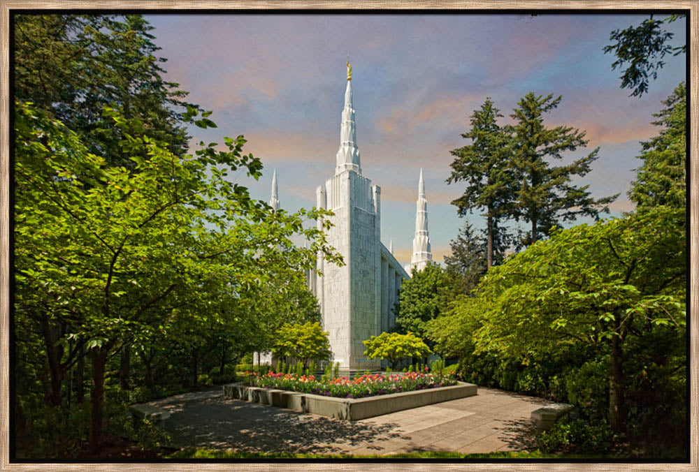 Portland Temple - Springtime