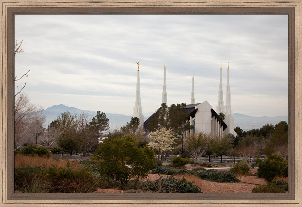 Las Vegas Temple - Desertscape