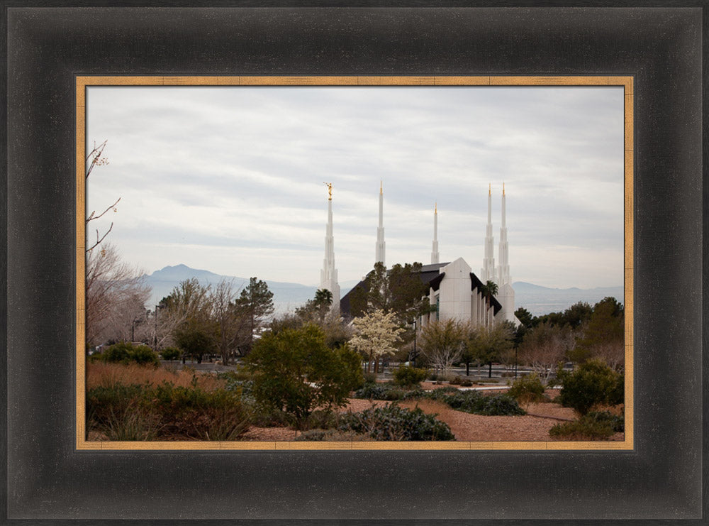 Las Vegas Temple - Desertscape