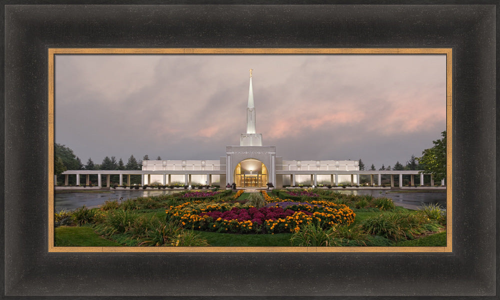 Toronto Temple - Autumn Sky