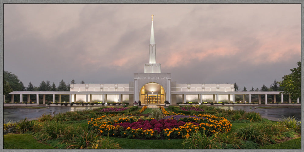 Toronto Temple - Autumn Sky