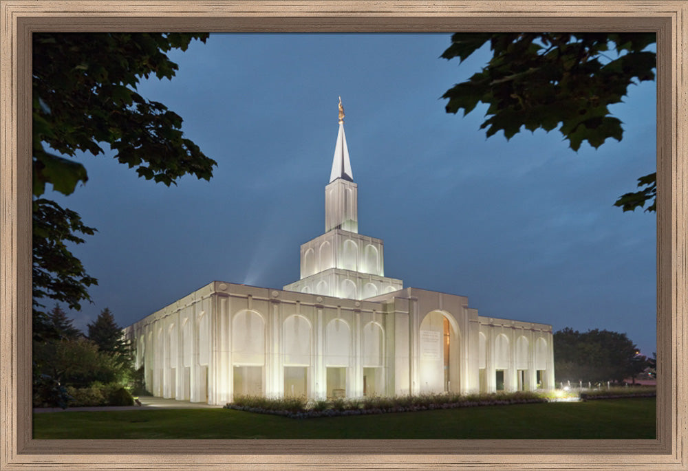 Toronto Temple - Evening