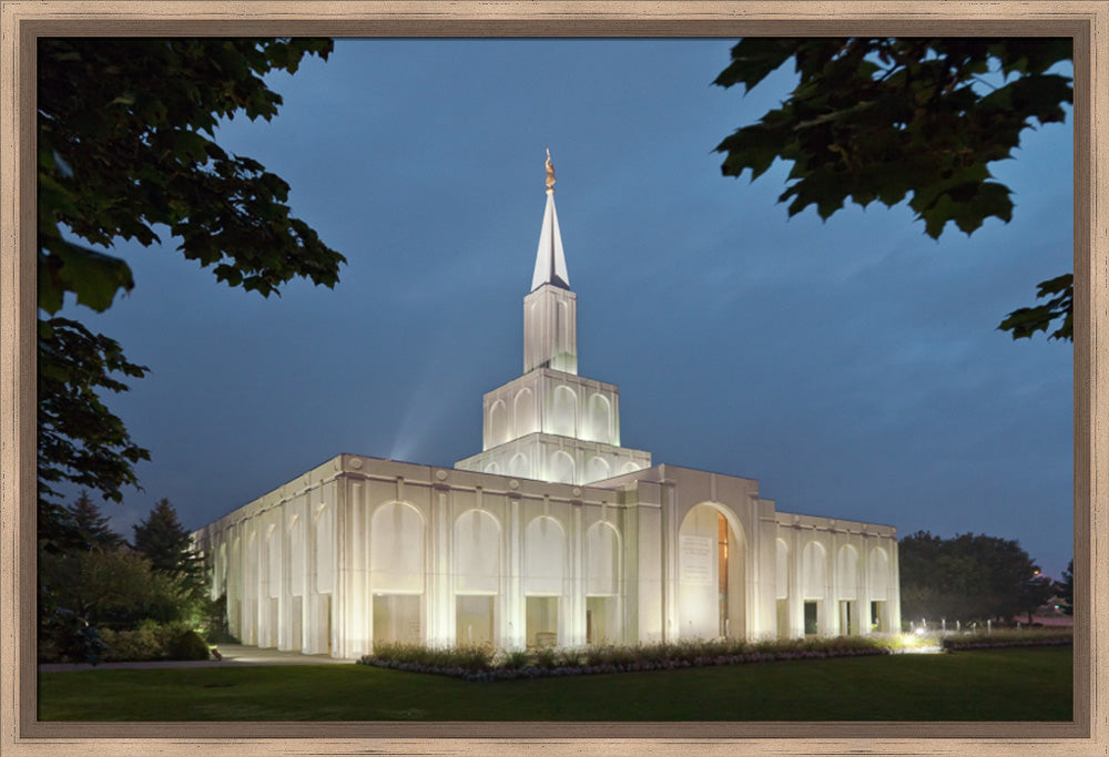 Toronto Temple - Evening