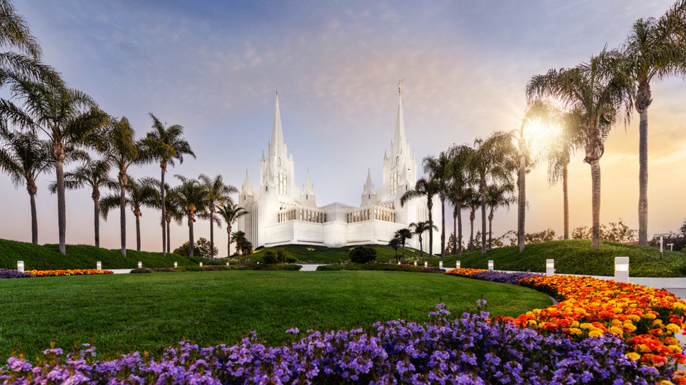 The San Diego Temple.