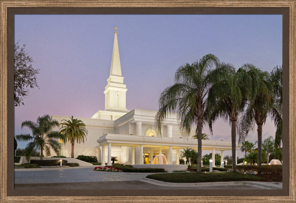 Orlando Temple - Evening Side View