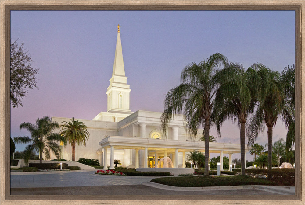 Orlando Temple - Evening Side View