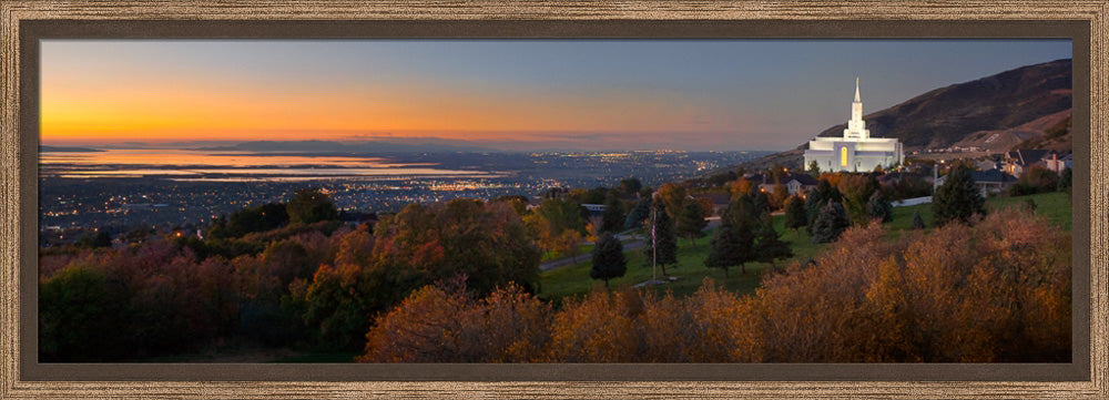 Bountiful Temple - Valley Wide Panoramic