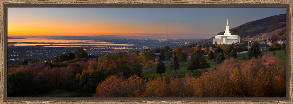 Bountiful Temple - Valley Wide Panoramic