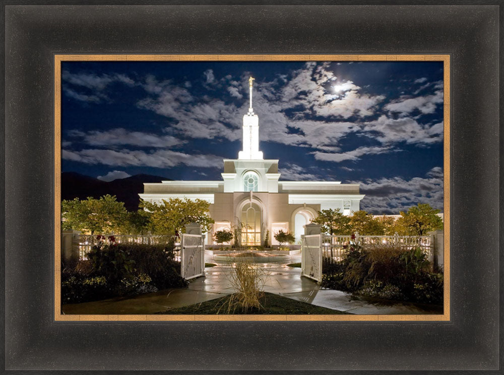Mt Timpanogos Temple - Moonlight