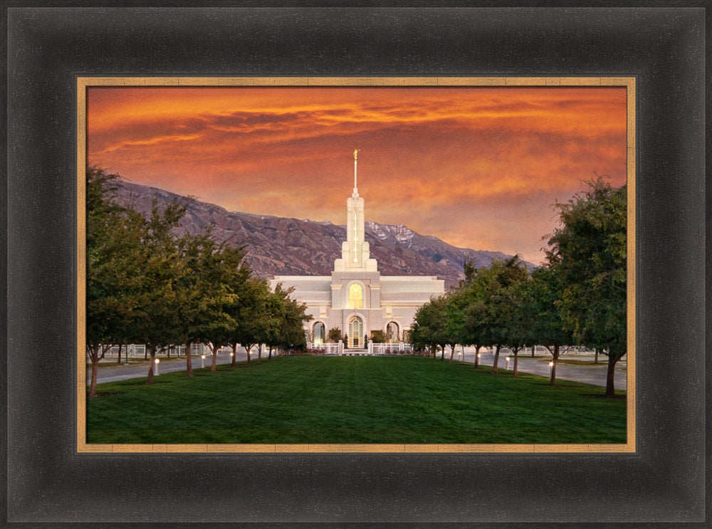 Mt Timpanogos Temple - Sunrise